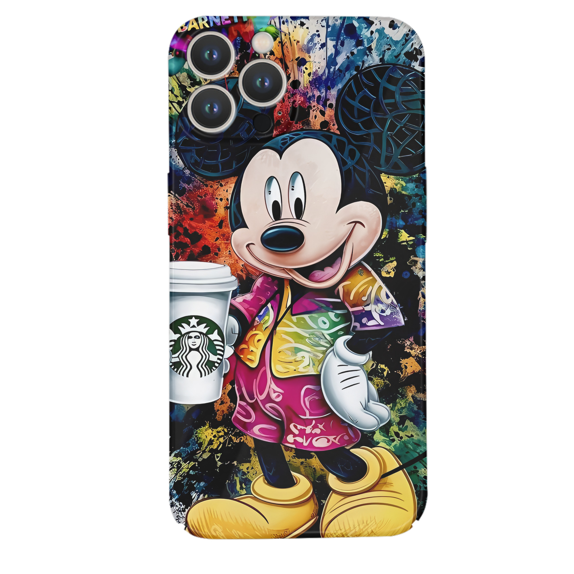 （画像用） ミッキーマウス Mickey Mouse 【iPhone 14シリーズ対応】ハードケース